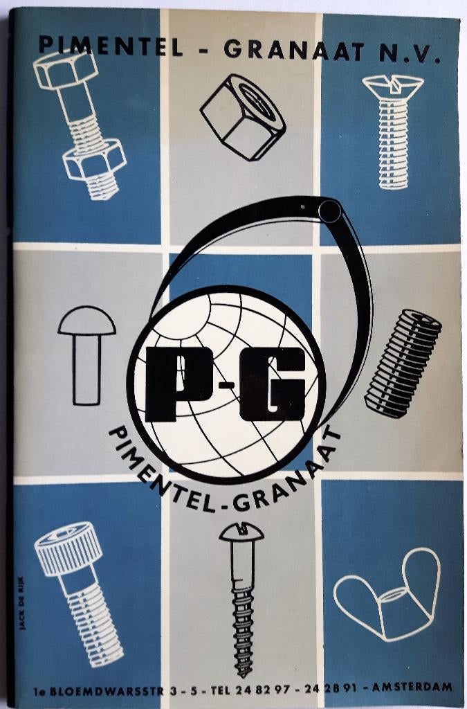 P-G Pimentel-Granaat Amsterdam, Ophalen of Verzenden, Zo goed als nieuw, Catalogus