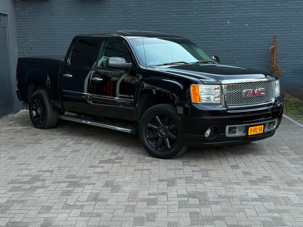 GMC SIERRA DENALI 6.2 V8 LPG/G3 Marge, Auto's, Euro 5, Gebruikt, Zwart, Bedrijf
