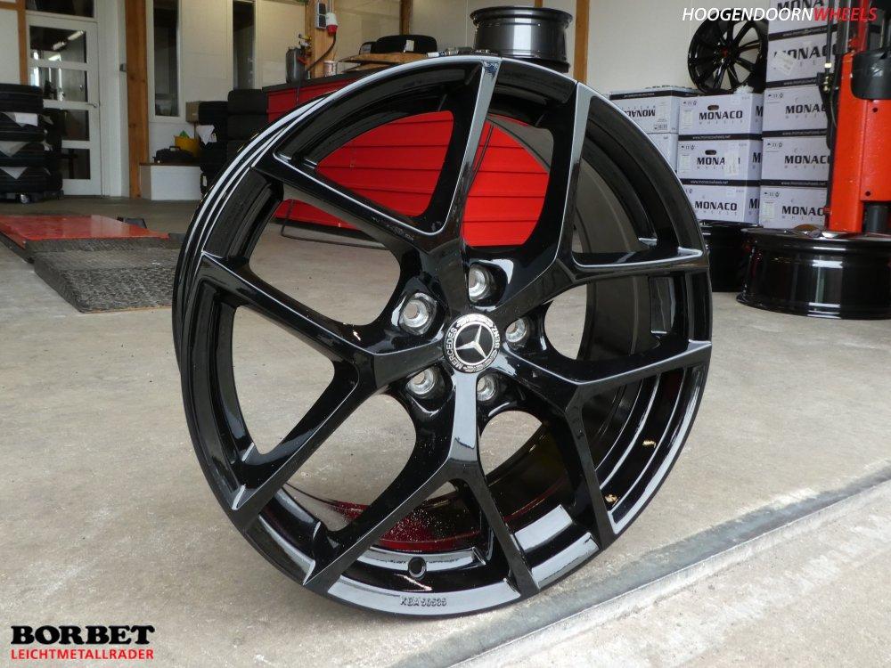 BORBET Y BLACK TOPVELG VAN DUITSE KWALITEIT in 16 t/m19 INCH, Velg(en), Niet ingevuld, Nieuw, Ophalen of Verzenden