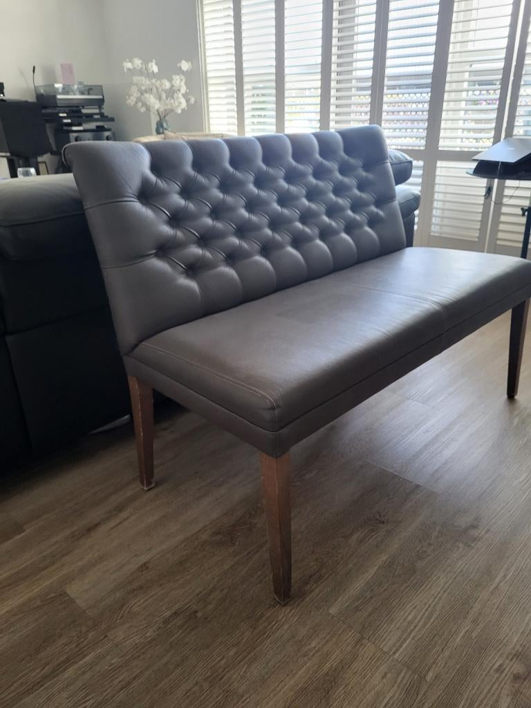 Eetkamerbank bank voor bij de eettafel, Huis en Inrichting, Ophalen, Overige materialen, Minder dan 75 cm, Tweepersoons