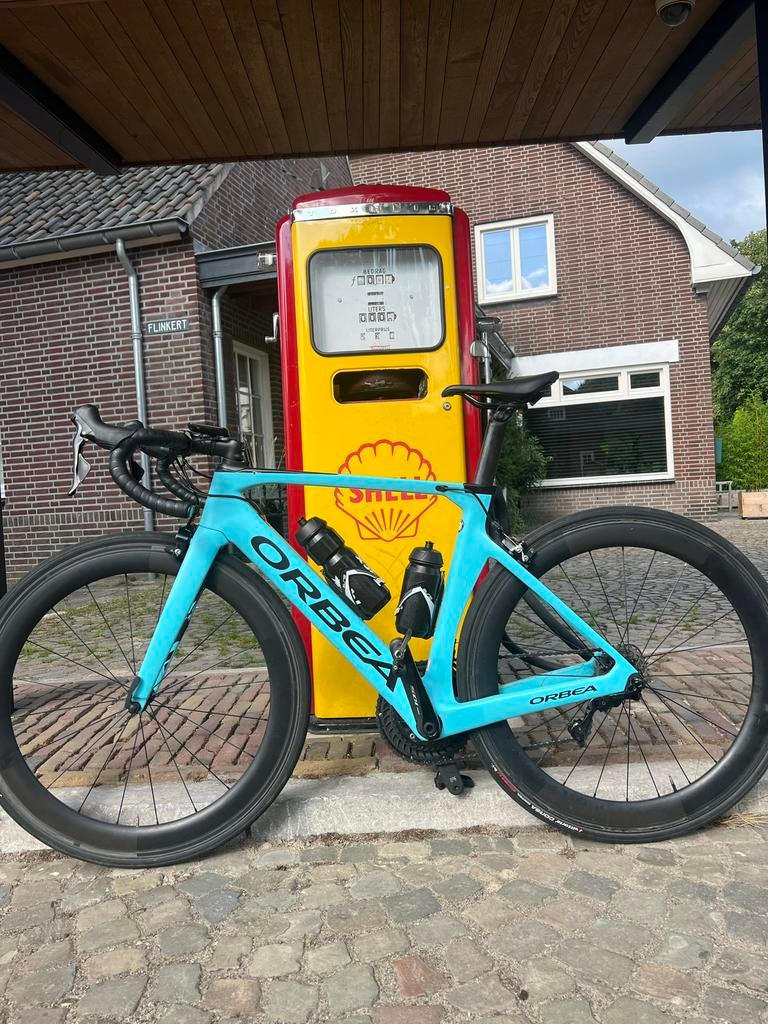 Orbea Orca M20 Team Aero 105 full carbon maat 51, Fietsen en Brommers, Carbon, 49 tot 53 cm, Zo goed als nieuw, Meer dan 20 versnellingen