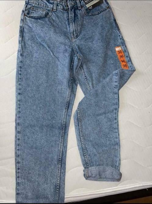MOM jeans jean 36 denim & co spijkerbroek broek nieuw, Verzenden, Nieuw, Blauw, W28 - W29 (confectie 36)