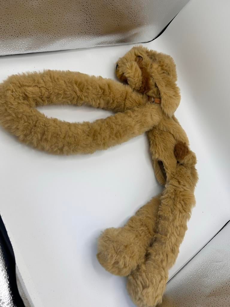 Furryland Crafts Handpop - Bruine Pluche Handpop, Gebruikt, Overige merken, Handgemaakt, Overige typen