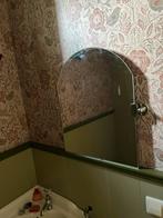 Victoriaanse Toiletset: Spiegel, Lamp, Borstel & Rolhouder, Ophalen of Verzenden, Gebruikt, Wit, Overige typen