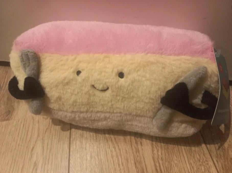 Limited Edition fluffy Tompouce knuffel HEMA, Hema, Overige karakters, Overige typen, Nieuw