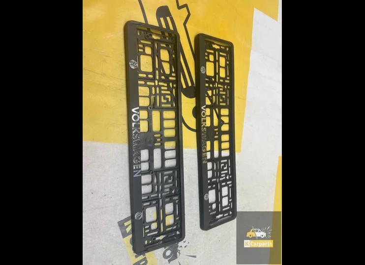 Kentekenplaat houder volkswagen, Volkswagen, Volkswagen AG, Nieuw, Bumper