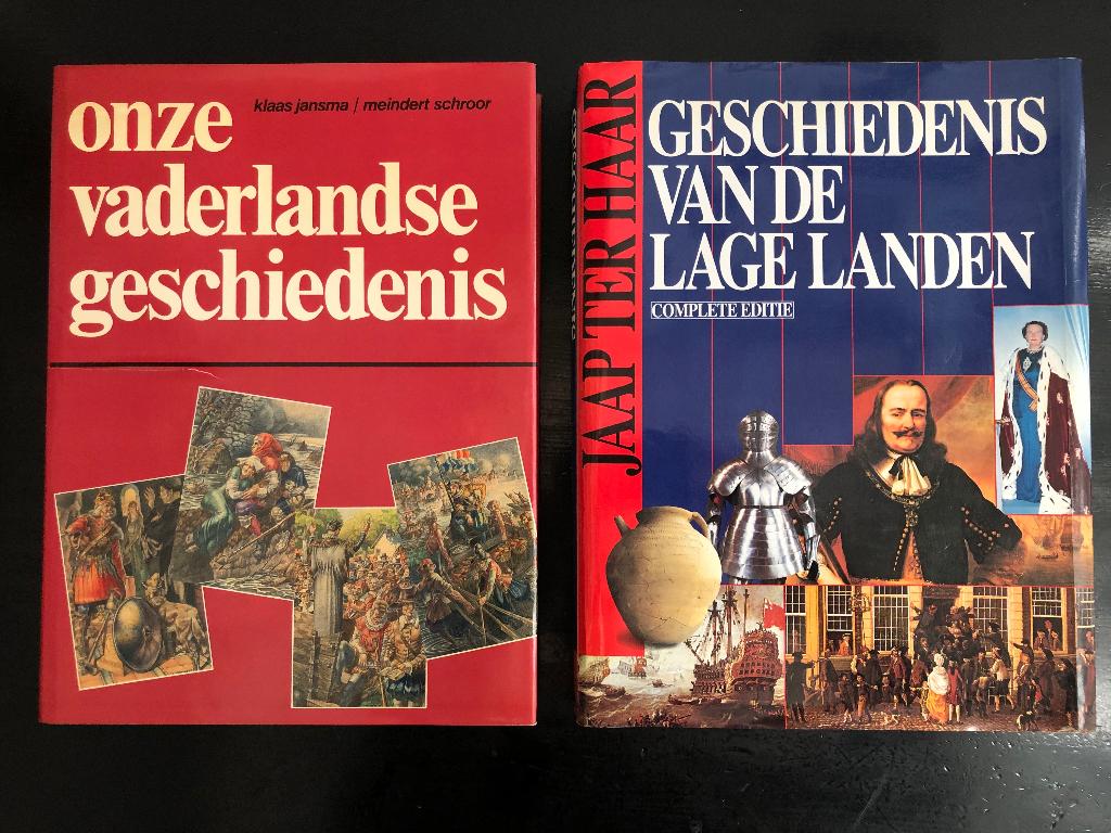 Set; Onze vaderlandse geschiedenis & van de lage landen, Ophalen of Verzenden, Zo goed als nieuw