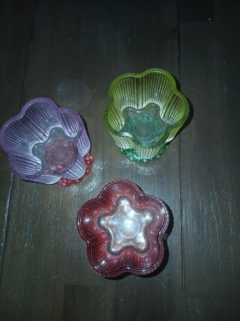 Wachinelichthouders, Ophalen of Verzenden, Zo goed als nieuw, Overige materialen, Minder dan 25 cm