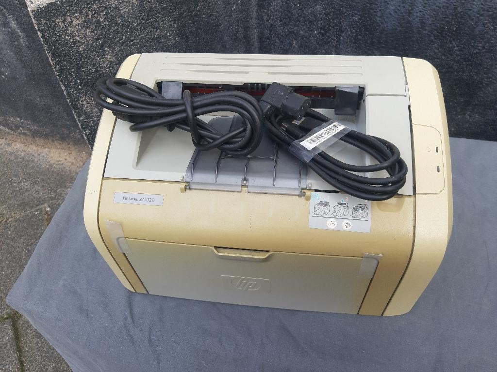 HP Laserjet LaserJet P1020 printers Incl. nagenoeg volle ton, Computers en Software, Printers, Ophalen, Zwart-en-wit printen, Gebruikt