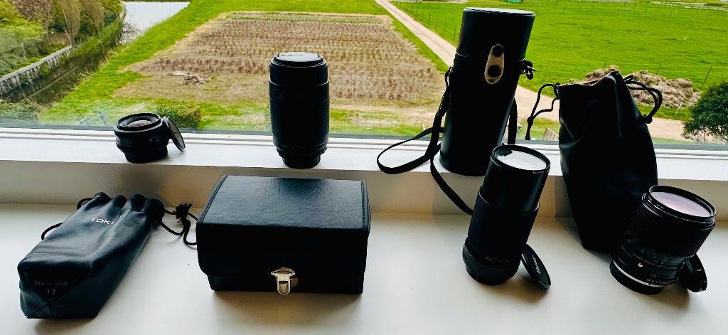 4x Lenzen – Vivitar, Tokina, Sigma – Pentax K & Telezoom, Ophalen of Verzenden, Gebruikt, Overige typen, Zoom