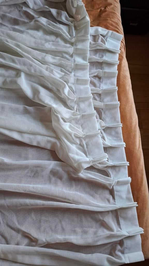 Vitrage/Inbetween gordijnen, Huis en Inrichting, Ophalen of Verzenden, Zo goed als nieuw, 200 cm of meer, 200 cm of meer