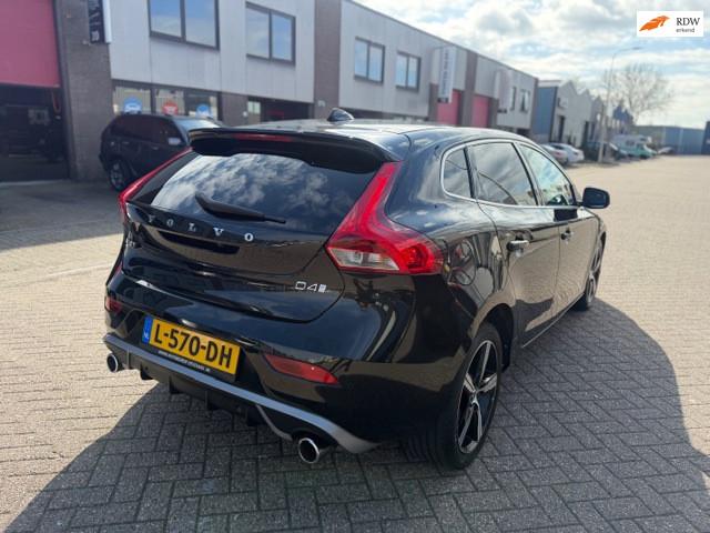 Volvo V40 2.0 D4 Inscription R-Edition, Auto's, Volvo, Gebruikt, Leder en Stof, Zwart, Diesel