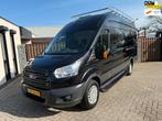 Ford Transit 350 2.2 TDCI L4H3 Trend 2X SCHUIFDEUR, Auto's, Euro 5, Gebruikt, Zwart, 4 cilinders