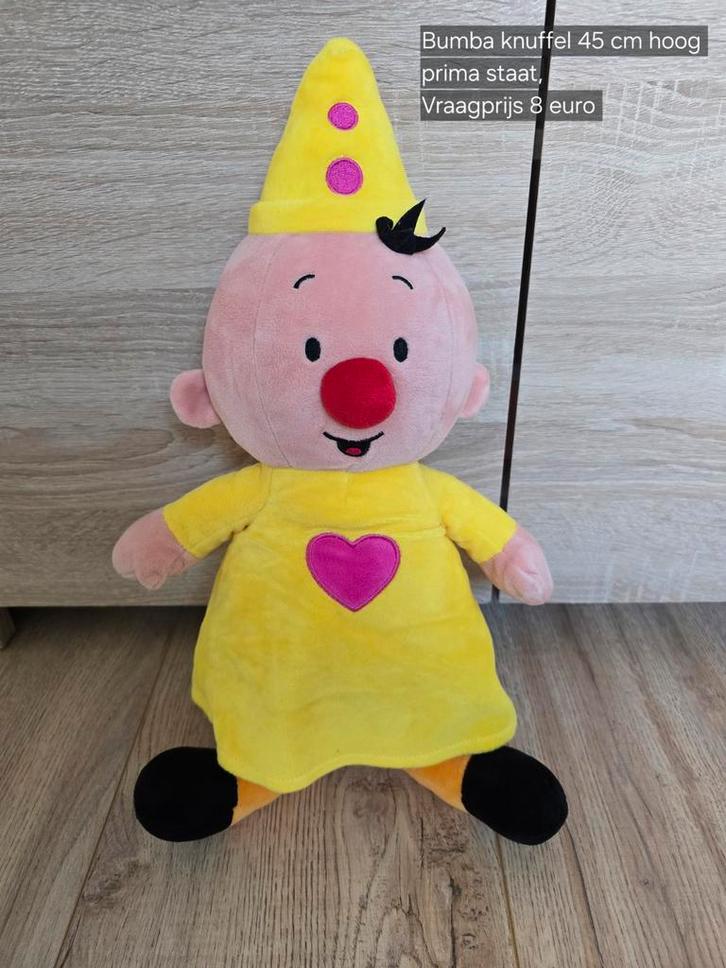 Bumba knuffel van 45 cm hoog in prima staat, Kinderen en Baby's, Speelgoed | Knuffels en Pluche, Zo goed als nieuw, Overige typen