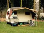 Rapido Confort vouwcaravan uit 1980 - Compact en compleet, Omvormbare zithoek, Tot en met 3, Luifel, Overige