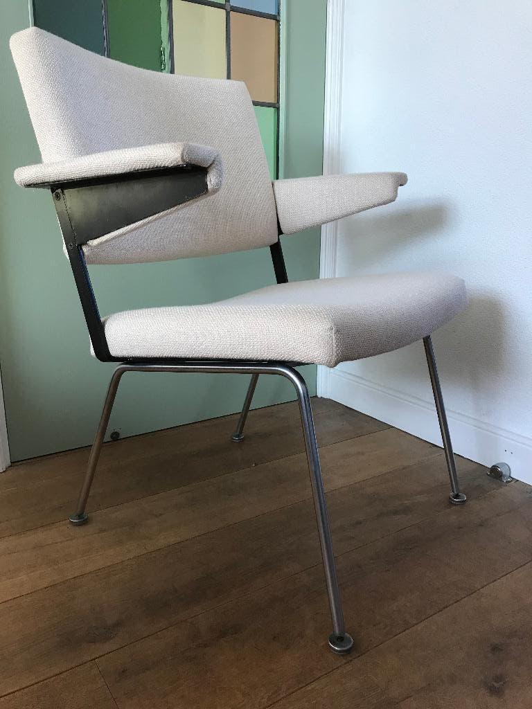 Gispen Andre Cordemeyer 1265 stoel vintage retro industrieel, Huis en Inrichting, Stoelen, Gebruikt, Nbvt, Ophalen of Verzenden