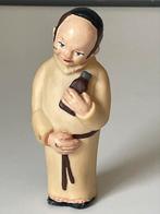 Vintage monnik beeldje zacht plastic, Ophalen of Verzenden, Gebruikt
