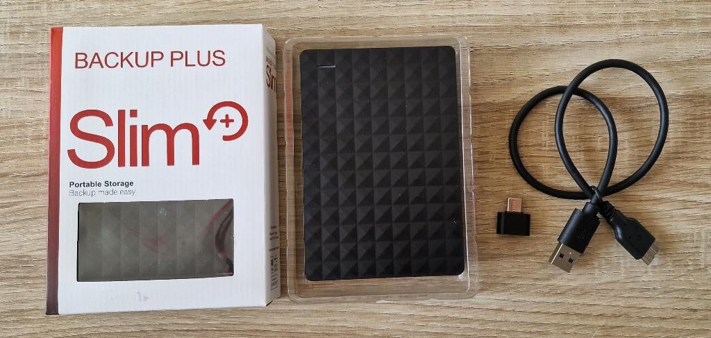 Externe SSD 1TB met USB-C plug voor backup telefoon, Computers en Software, Harde schijven, SSD, Nieuw, Ophalen of Verzenden, Laptop