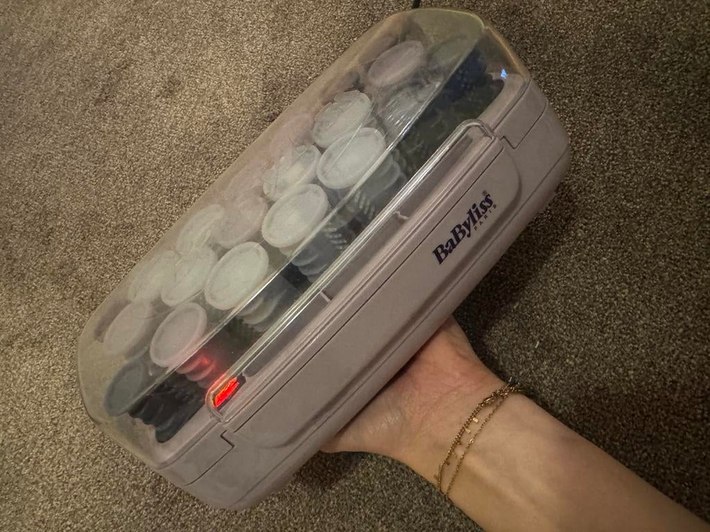 BaByliss Cassette krulspelden, Sieraden, Tassen en Uiterlijk, Uiterlijk | Haarverzorging, Ophalen of Verzenden, Gebruikt, Krultang of Stijltang