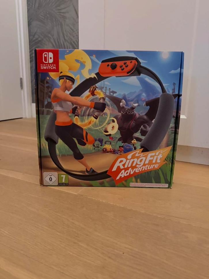 Nintendo switch ring fit, Spelcomputers en Games, Games | Nintendo Switch, Zo goed als nieuw, Sport, 1 speler, Vanaf 7 jaar, Ophalen