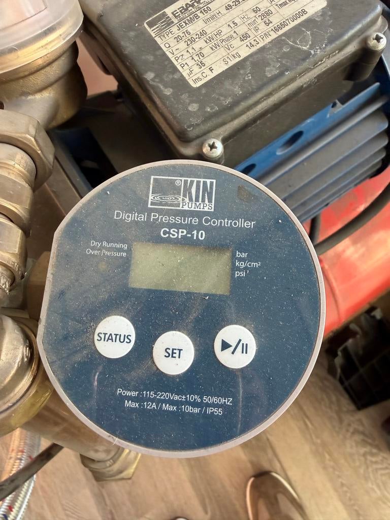 Hydrofoor, Ophalen, Dompelpomp