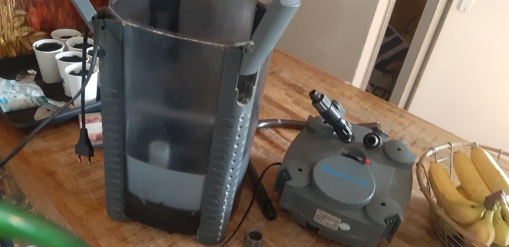 Aquariums, Aqua pro 4, verwarming, decoratie, Tetra pomp,, Inclusief vissen, Gebruikt, Aquaforest, Ophalen of Verzenden