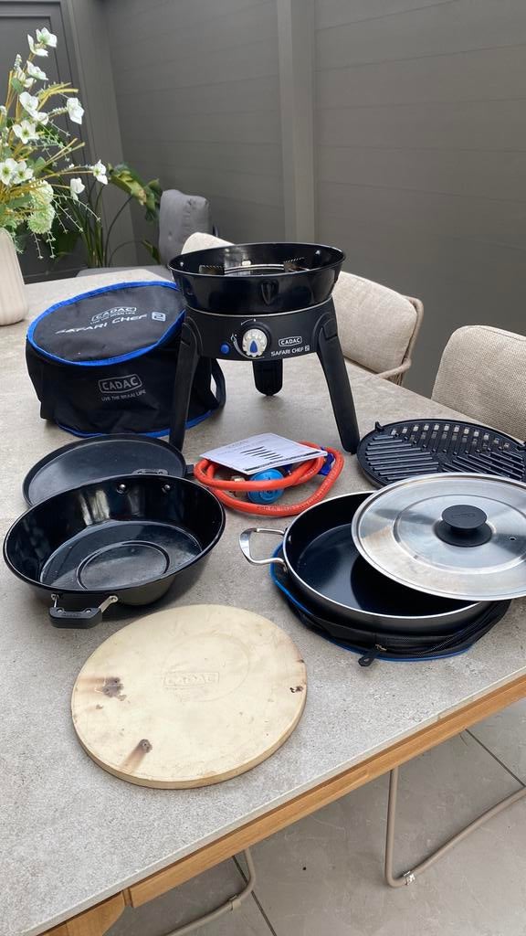 Cadac Safari chef 2, Ophalen, Gebruikt