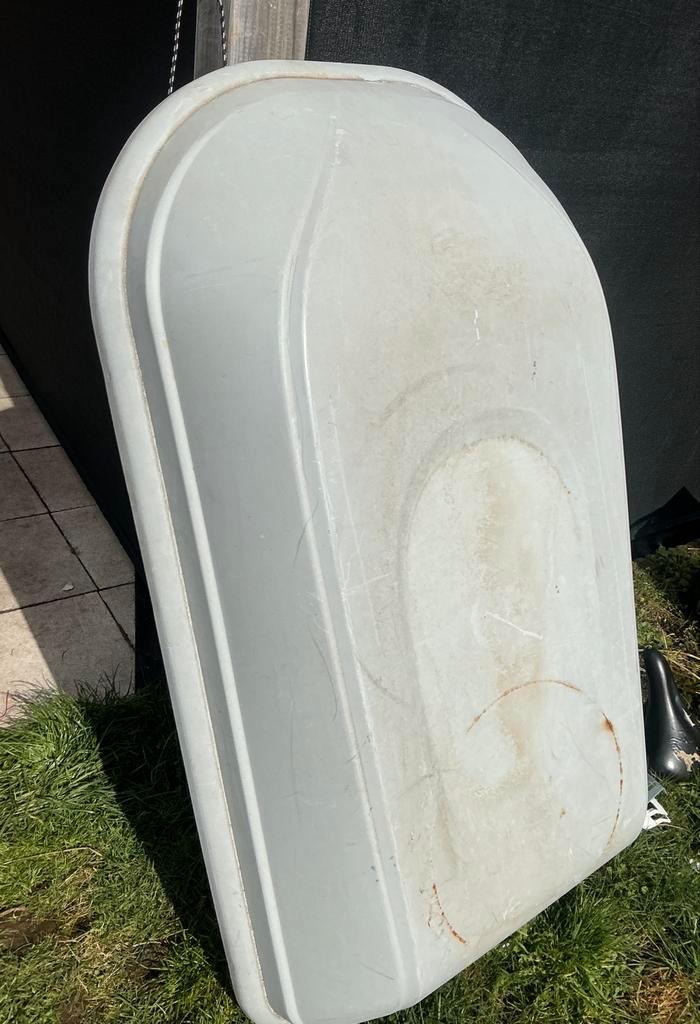 Dakkoffer met dakrails - 140x70x35 cm, Auto diversen, Dakkoffers, Gebruikt, Ophalen