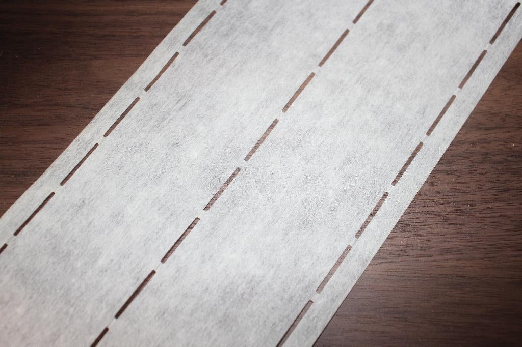 Vlieseline plak -en-vouw-om / Tailleband - wit #3870, Hobby en Vrije tijd, Ophalen of Verzenden, Nieuw, Lint, Band of Elastiek