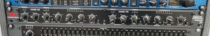 DBX 266XL Compressor/Gate - Professionele Audio Processor, Muziek en Instrumenten, Effecten, Gebruikt, Compressor, Ophalen of Verzenden