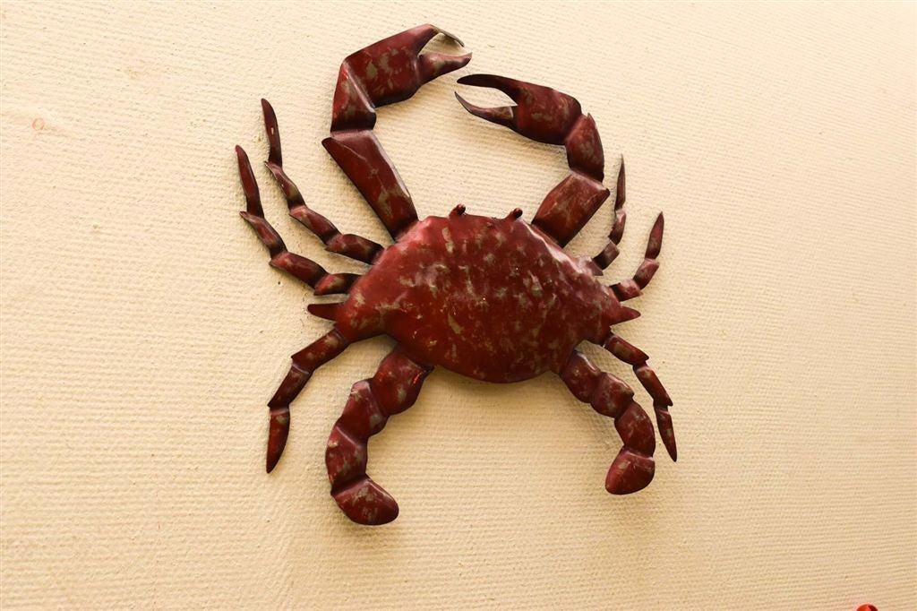 Muurdecoratie van een krab 48615, Ophalen of Verzenden, Gebruikt