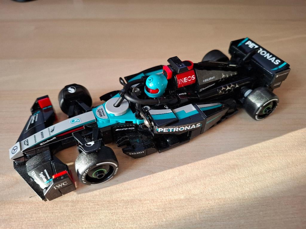 Lego Speed Champions 77244 - Mercedes-AMG F1 W15, Lego, Zo goed als nieuw, Compleet, Complete set