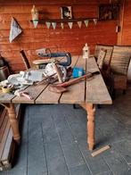 Tafel voor schuur,keet, Ophalen, Gebruikt, 100 tot 150 cm, 200 cm of meer