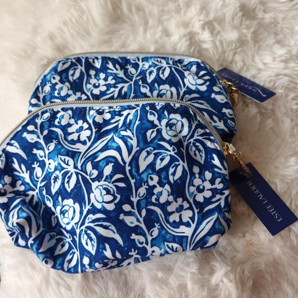 ESTEE LAUDER makeup tasjes...2 stuks..nieuw, Ophalen of Verzenden, Nieuw, Gehele gezicht