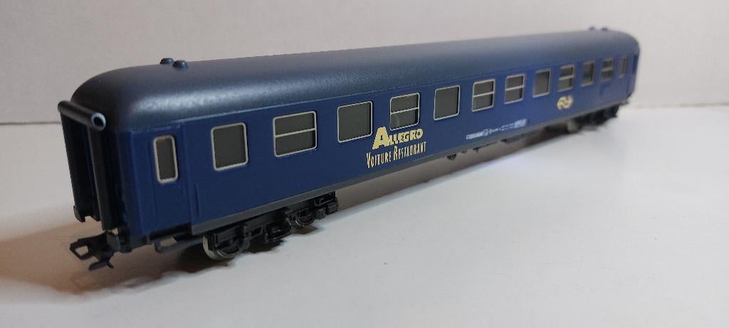 Allegro Voiture Restaurant Rijtuig van de NS Nieuwstaat (11), Hobby en Vrije tijd, Modeltreinen | H0, Wisselstroom, Wagon, Ophalen of Verzenden