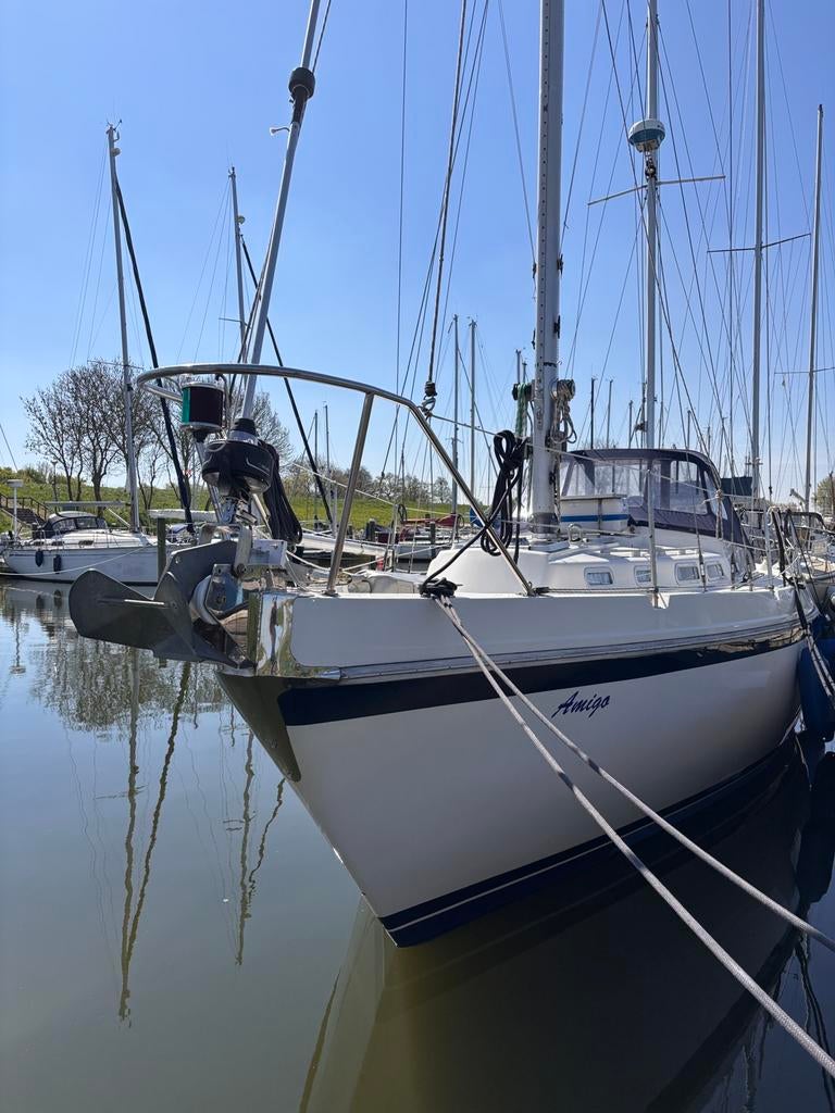 Contest 32CS up to date and ready to go, Watersport en Boten, Ophalen, Gebruikt, Diesel, 9 tot 12 meter