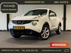 Nissan Juke 1.6 Acenta Eco|CARPLAY|LM-VELG|CLIMA|NL AUTO|, Auto's, Voorwielaandrijving, Euro 5, Stof, Zwart