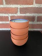 4x Handgemaakte schaaltjes keramiek / tapas / dipschaaltjes, Keramiek, Nieuw, Ophalen of Verzenden, Schaal of Schalen