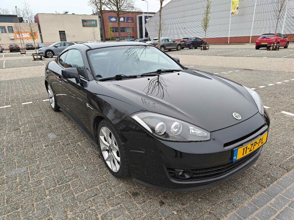 Nieuwe APK - Hyundai Coupé 2.0 2008 Zwart, Auto's, Hyundai, Particulier, Coupé, ABS, Airbags, Airconditioning, Alarm, Bluetooth