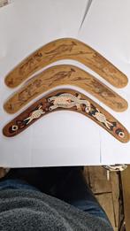 3X Orginele Aboriginal australische boomerang, Antiek en Kunst, Kunst | Niet-Westerse kunst, Ophalen of Verzenden