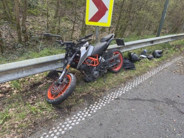 ktm 390 duke, Ophalen, Gebruikt
