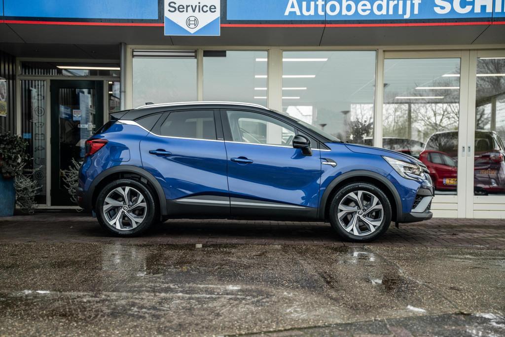 Renault Captur 1.6 E-Tech Plug-in Hybrid 160 Edition One RS-, Auto's, Renault, 12 maanden, Gebruikt, 4 cilinders, Blauw