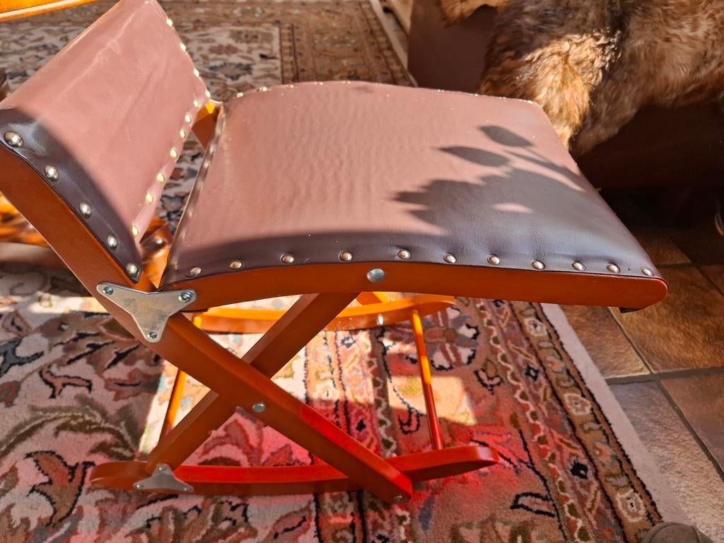 Vintage voeten schommelbankje, Ophalen, Rechthoekig, Minder dan 50 cm