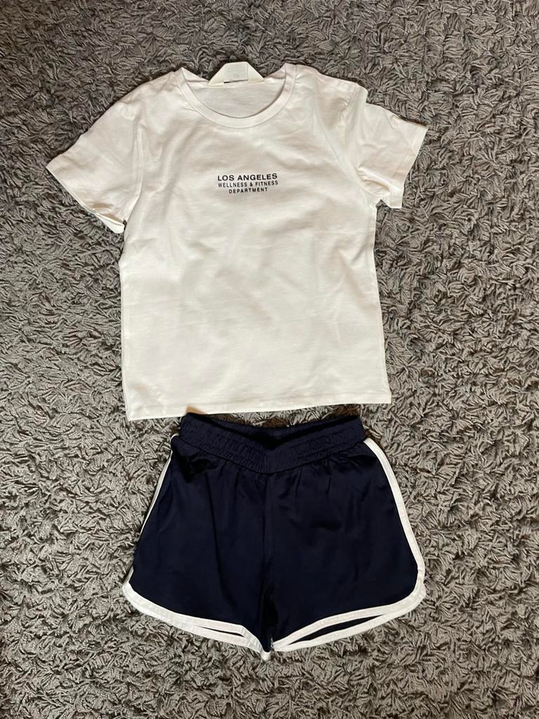 Setje h&m mt 116, Kinderen en Baby's, Kinderkleding | Maat 116, Meisje, H&M, Ophalen of Verzenden, Zo goed als nieuw