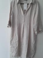 Jurk 36  nieuw linnen zand beige Geisha, Ophalen of Verzenden, Nieuw, Maat 36 (S), Beige