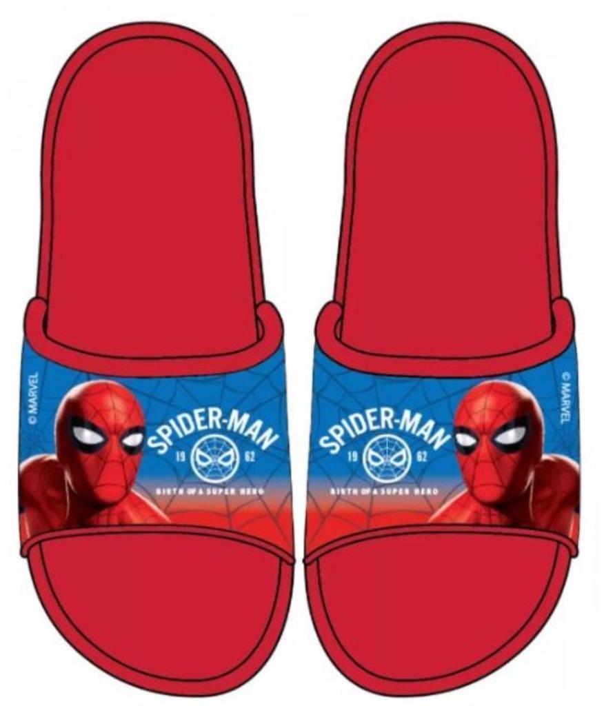 Spiderman Badslippers Rood - Maat 31/32 - Marvel, Kinderen en Baby's, Kinderkleding | Schoenen en Sokken, Overige typen, Nieuw