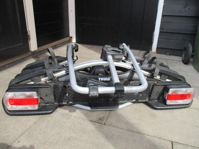 thule fietsendrager, kantelbaar, Ophalen, Gebruikt, Elektrische fiets, 2 fietsen