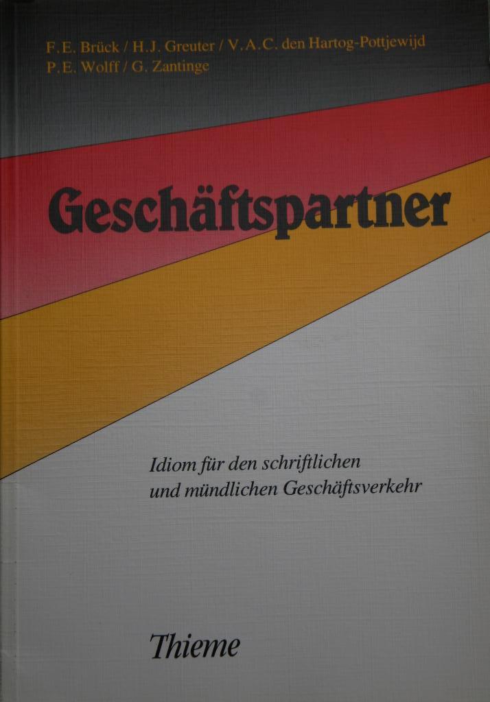 Geschäftspartner, Boeken, Studieboeken en Cursussen, Zo goed als nieuw, Niet van toepassing, Alpha, Ophalen of Verzenden