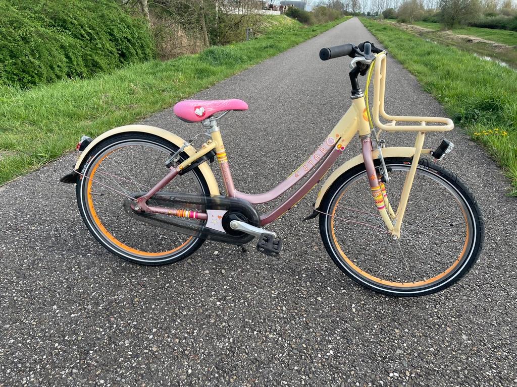 BATAVUS STAR fiets 22 inch meisjesfiets fietsklaar, Fietsen en Brommers, Fietsen | Meisjes, Ophalen, Zo goed als nieuw, 22 inch
