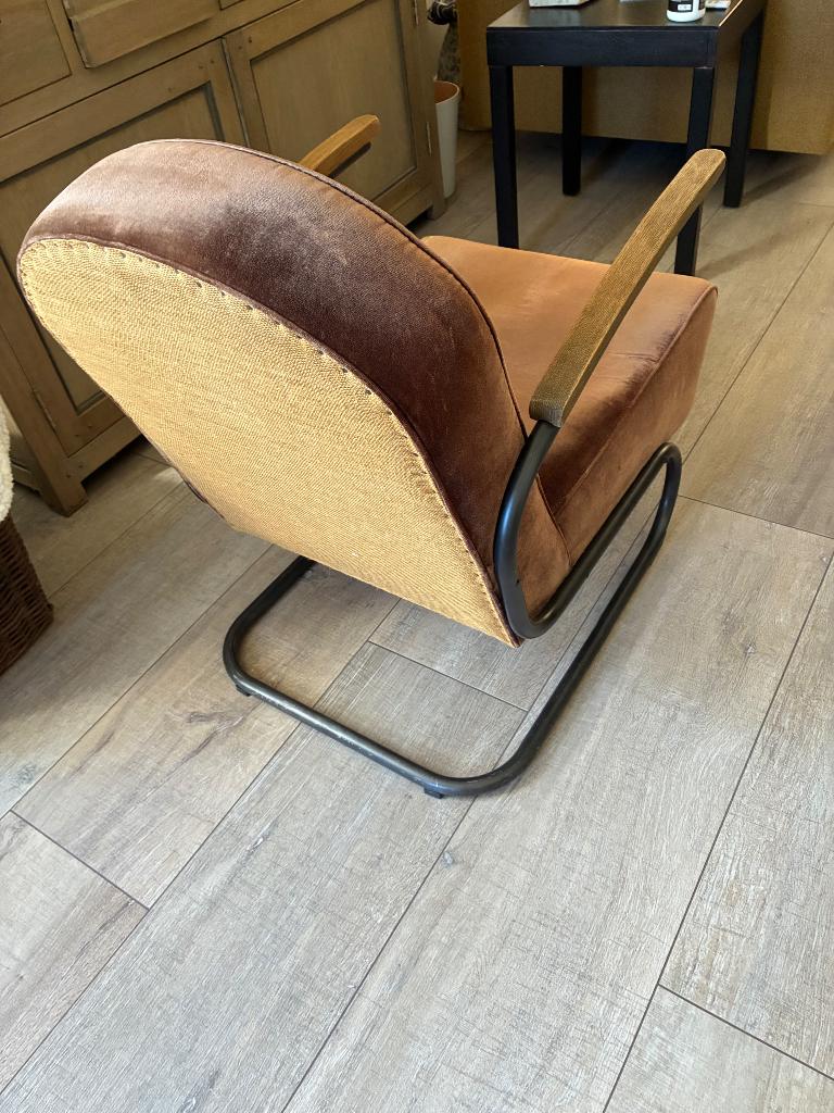 Stoeltje, Huis en Inrichting, Stoelen, Ophalen, Gebruikt, Bruin, Overige materialen